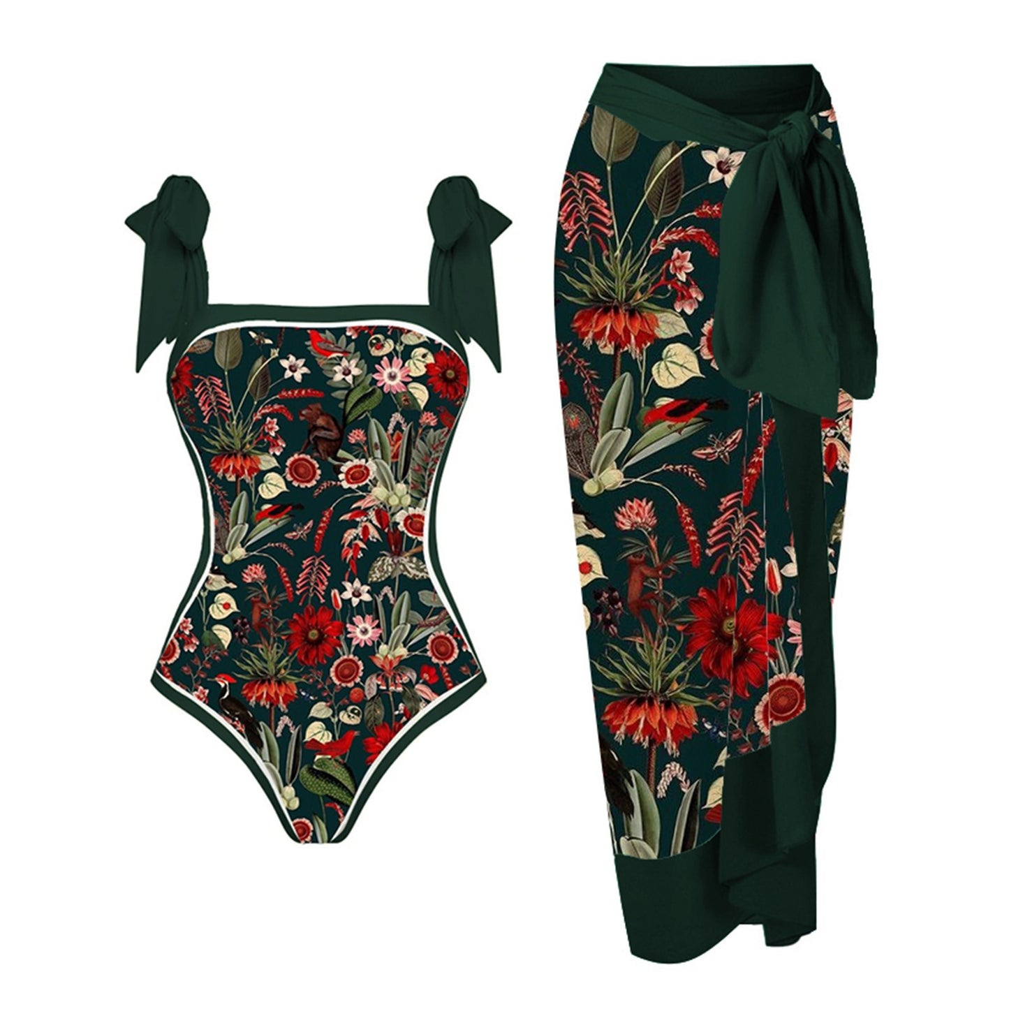 Maillot de Bain Une Pièce Imprimé pour Femme - BMYANY