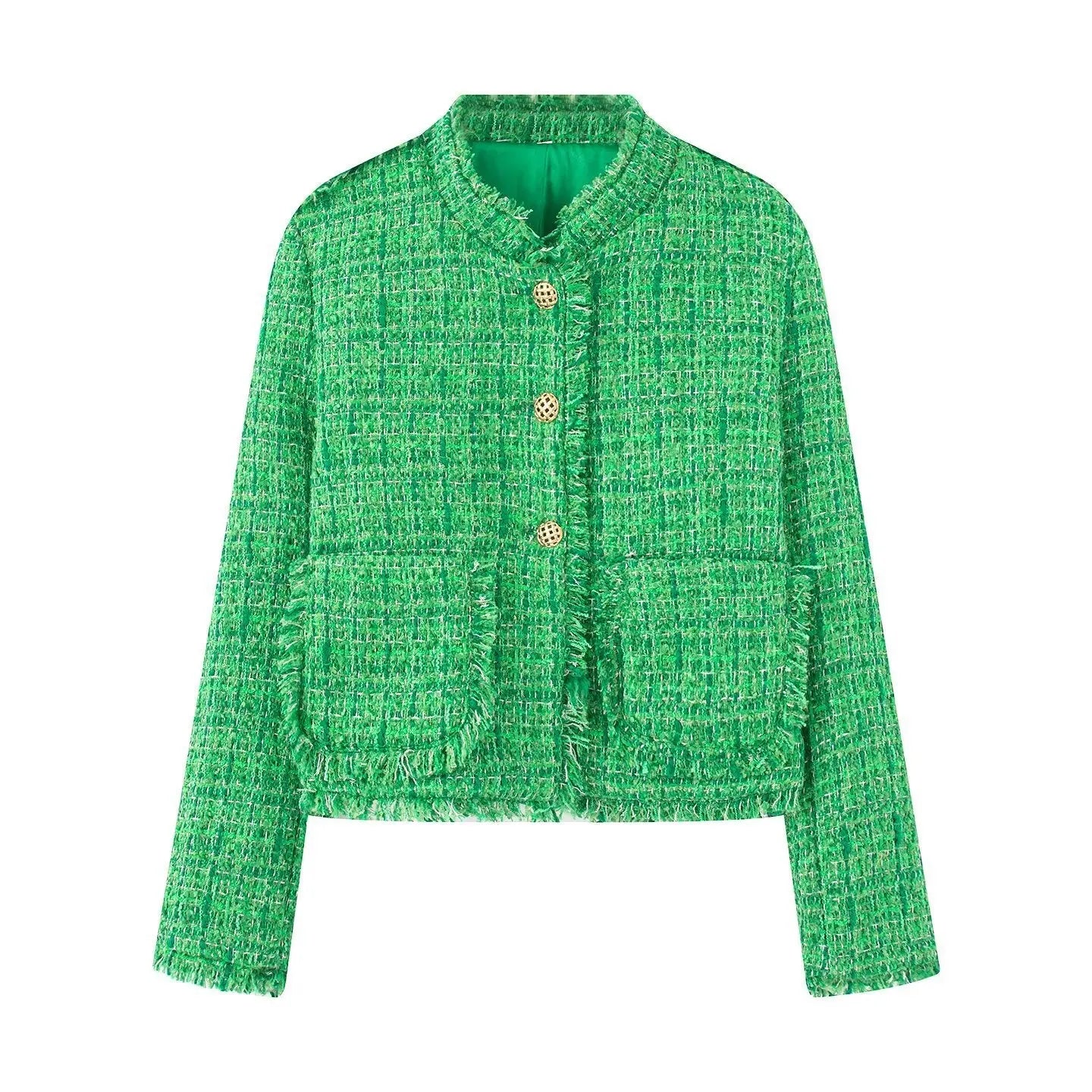 Manteau Femme Élégant à Franges Haut de Gamme - BMYANY