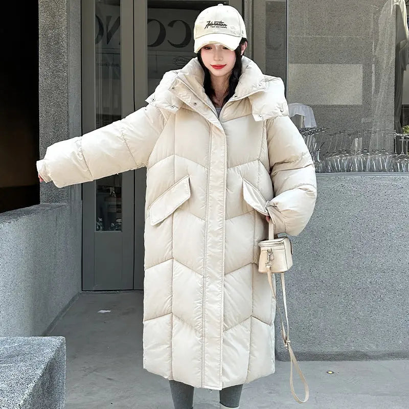 Manteau épais, ample et chaud rembourré en coton Femme - BMYANY