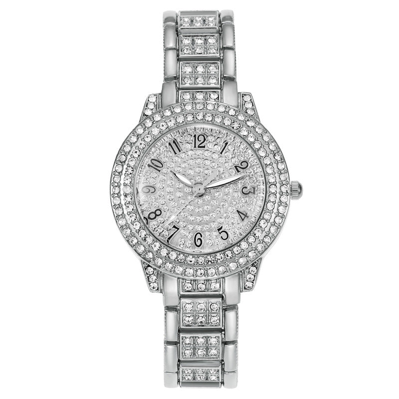 Montre Étoilée Féminine Diamant Chiffres Romains - BMYANY