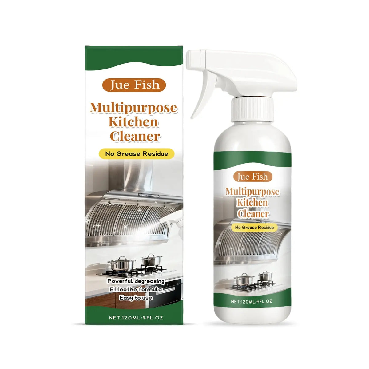 Nettoyant Dégraissant pour Cuisine - Kitchen Oil Cleaner - BMYANY