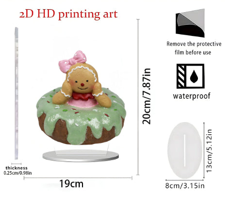 Ornements Décoratifs en Acrylique à Poser - BMYANY