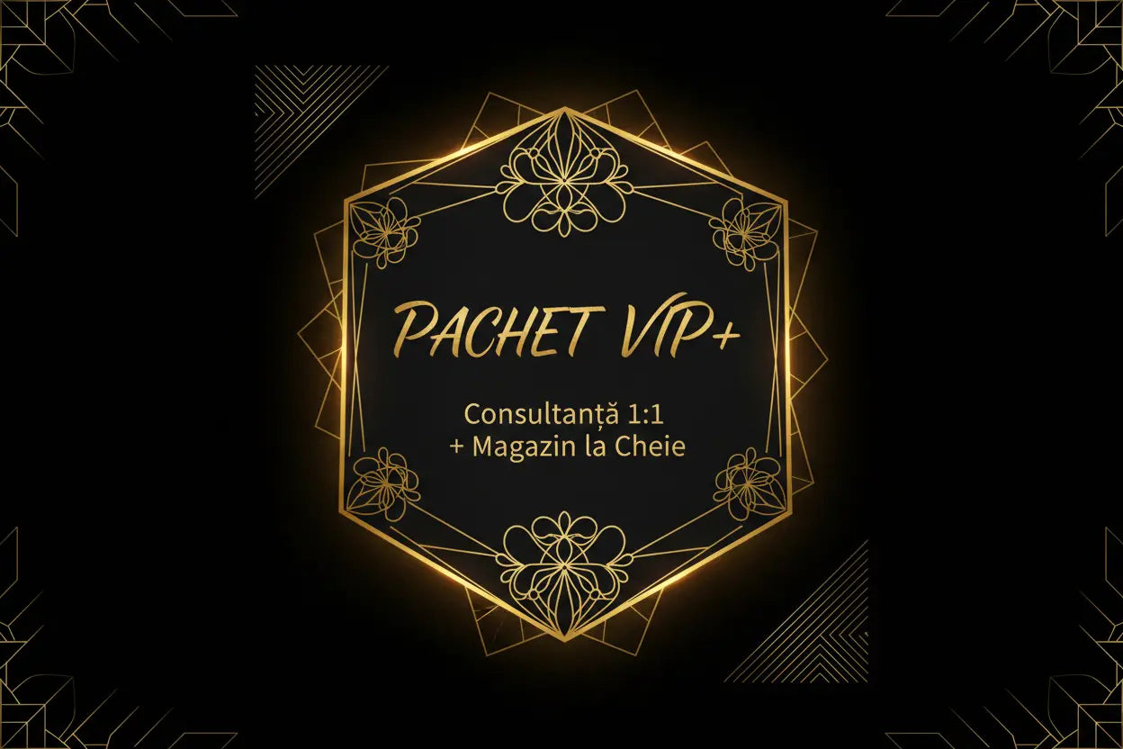 Pachet VIP+ Consultanță 1:1 + Magazin la Cheie 🔑 - BMYANY