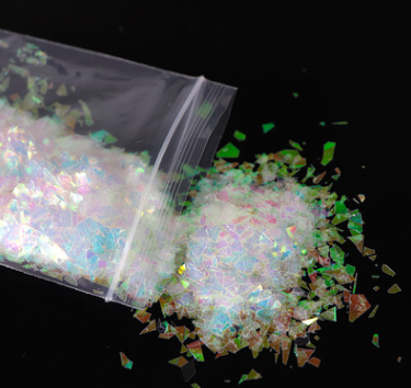 Paillettes Ongles Holographiques AB Irrégulières Art DIY - BMYANY