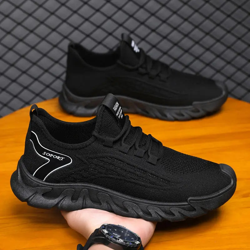 Paniers Homme Respirantes Maille Fine Flyknit Casual Polyvalentes Printemps - BMYANY