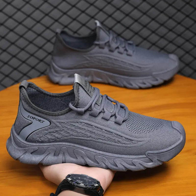 Paniers Homme Respirantes Maille Fine Flyknit Casual Polyvalentes Printemps - BMYANY