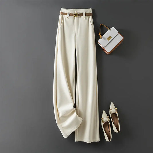 Pantalon Large Droit Femme Automne - Coupe Décontractée - BMYANY