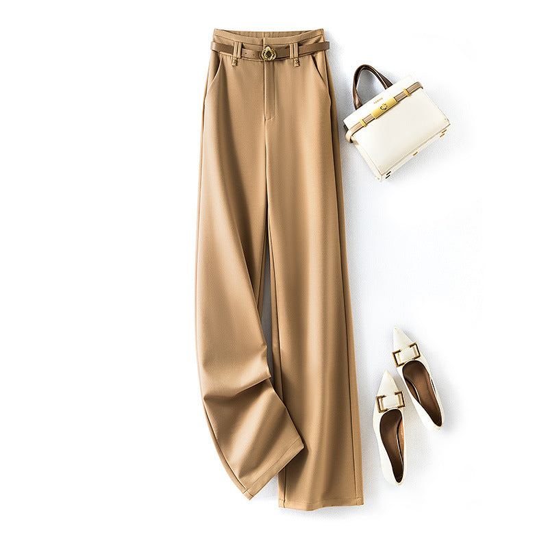 Pantalon Large Droit Femme Automne - Coupe Décontractée - BMYANY