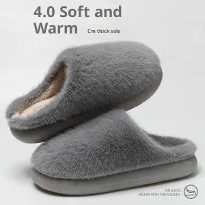 Pantoufles d’hiver doublées Coton - Antidérapantes Homme Femme - BMYANY