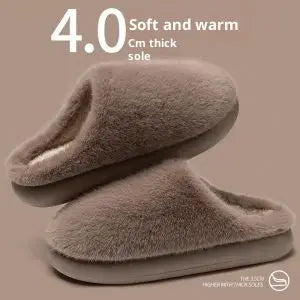 Pantoufles d’hiver doublées Coton - Antidérapantes Homme Femme - BMYANY