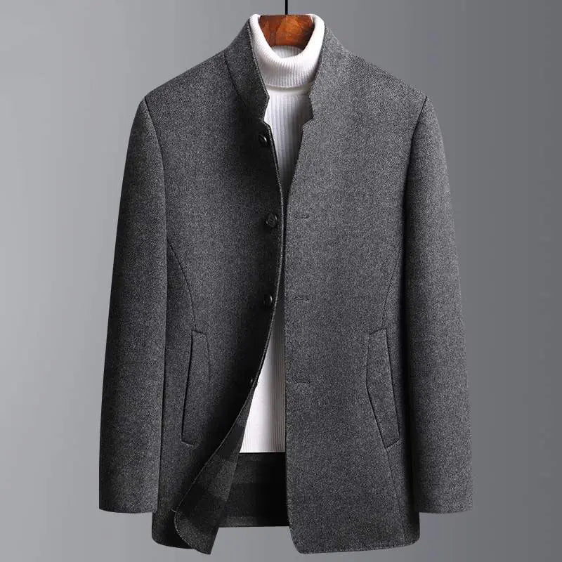 Pardessus en laine pour homme - Mi-long - BMYANY
