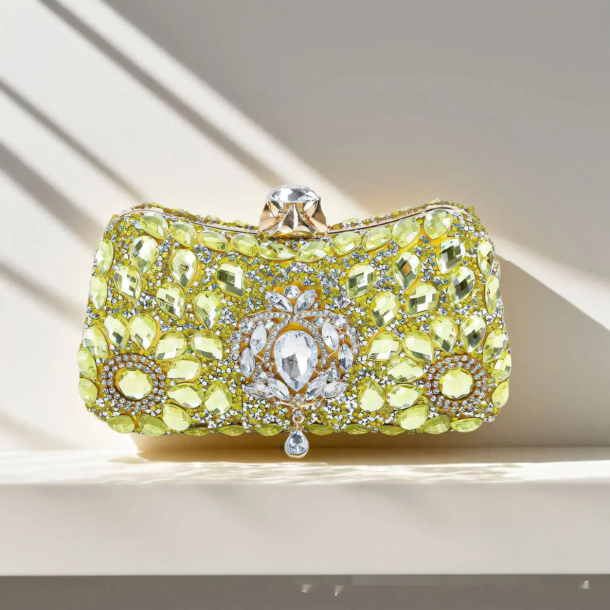 Pochette de Soirée Strass Diamants Dîner Cocktail Réception - BMYANY
