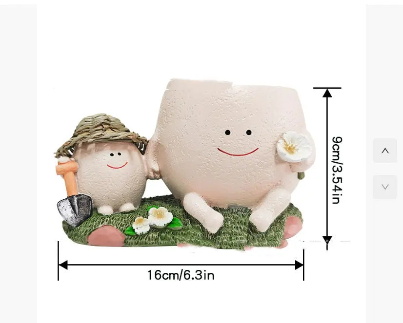 Pot de Fleurs Succulentes Ukulélé Décoration Bureau Étude - BMYANY