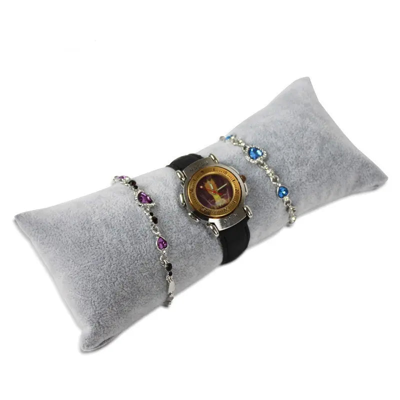 Présentoir Coussin pour Montres et Bracelets - Écrin Décoratif Velours - BMYANY
