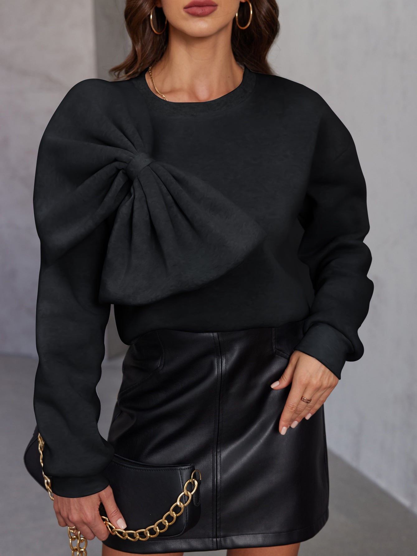 Pull Femme Ample Manches Longues Affinant Confortable - BMYANY
