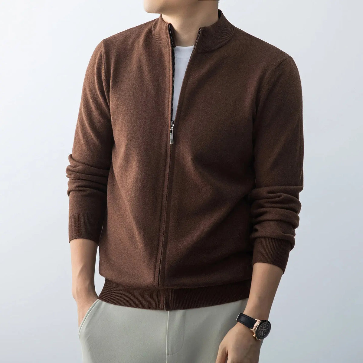 Pull Homme Col Montant - Style Décontracté Élégant - BMYANY