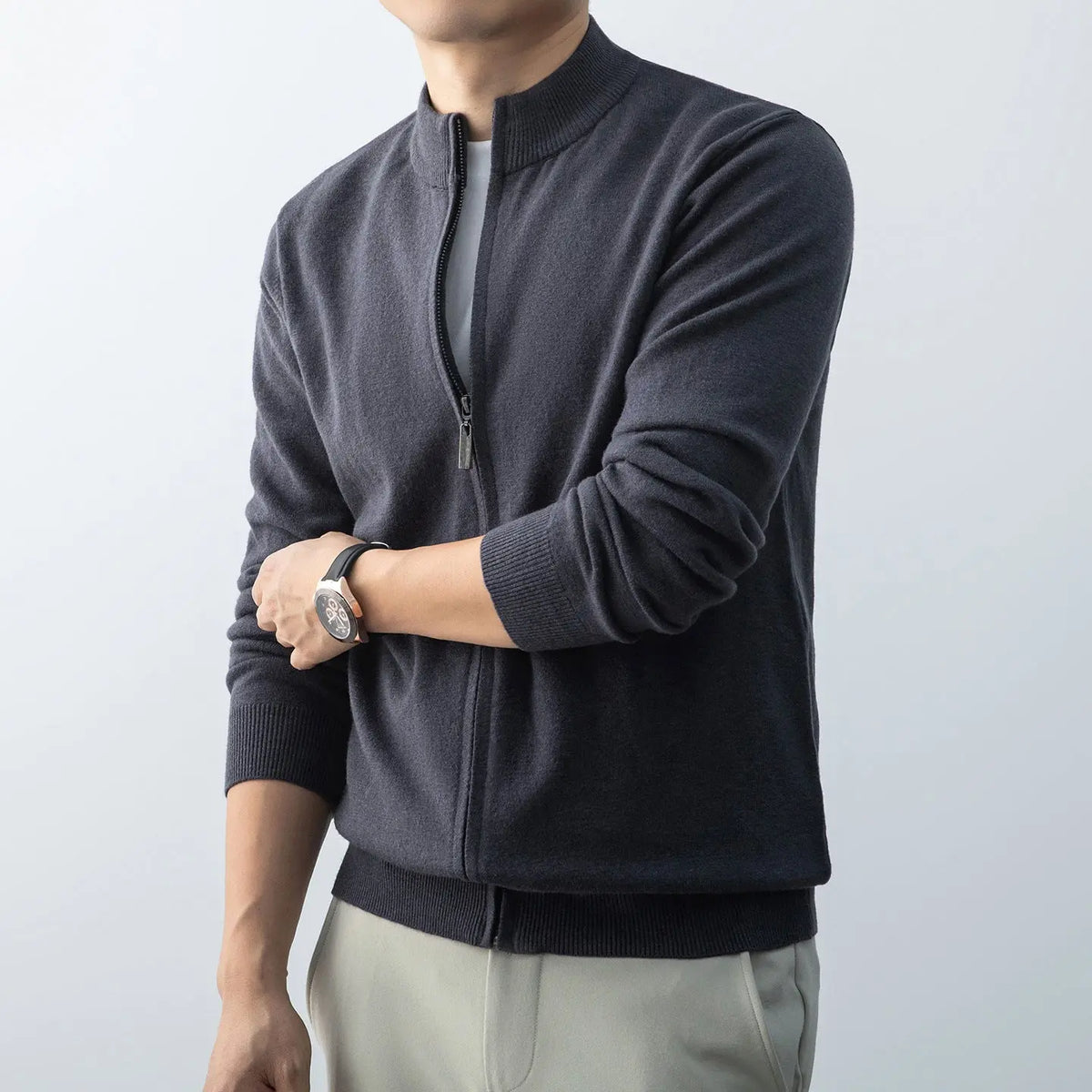 Pull Homme Col Montant - Style Décontracté Élégant - BMYANY