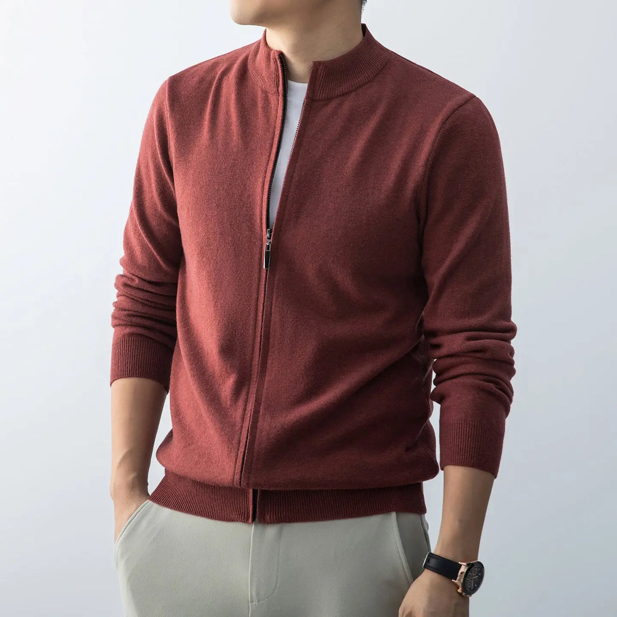 Pull Homme Col Montant - Style Décontracté Élégant - BMYANY