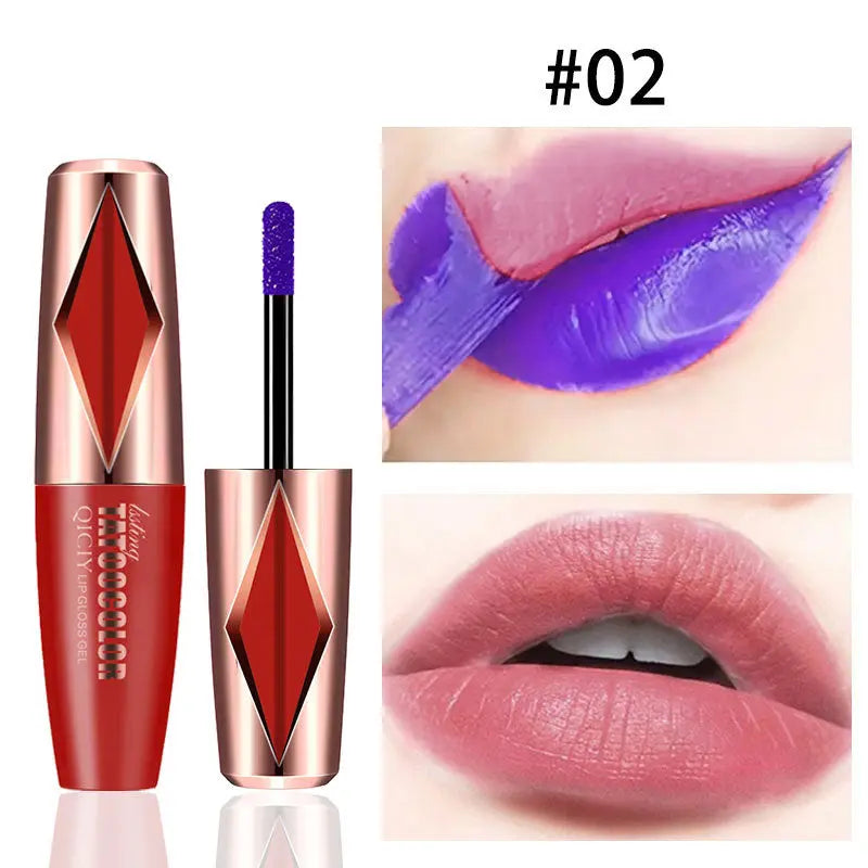 Rouge à Lèvres Mat Waterproof Longue Tenue Effet Pelable - BMYANY