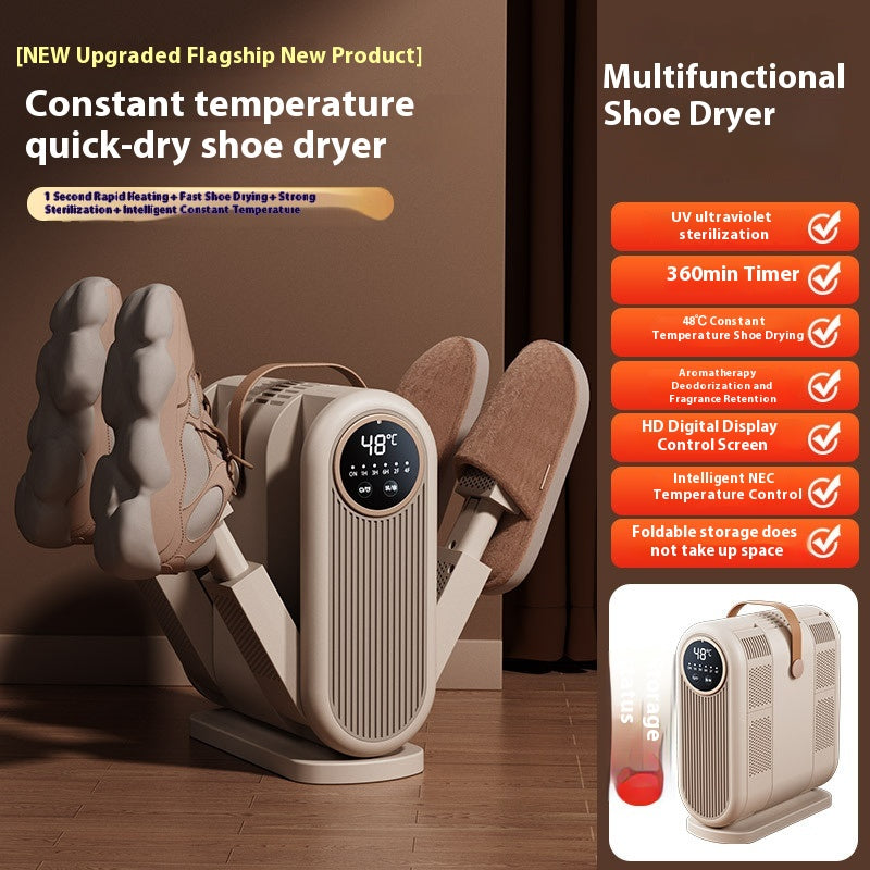 Sèche Chaussures Portable Pliable Minuterie Séchage Rapide - BMYANY