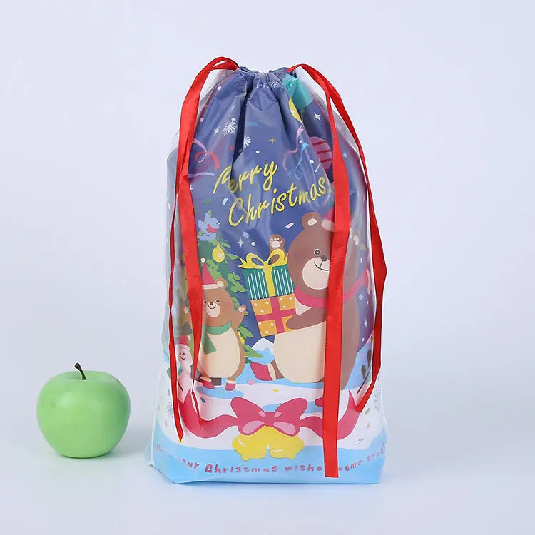 Sac Cadeau Noël avec Cordon de Serrage - BMYANY