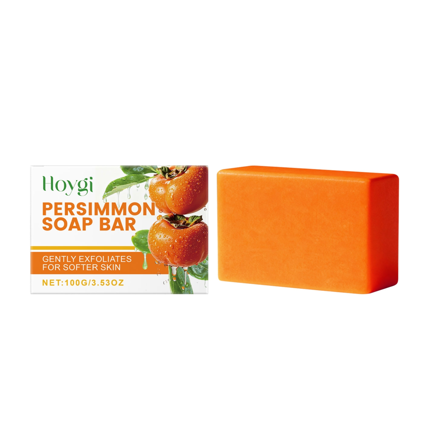 Savon Hydratant au Kaki et Miel - 100g Soin Naturel - BMYANY
