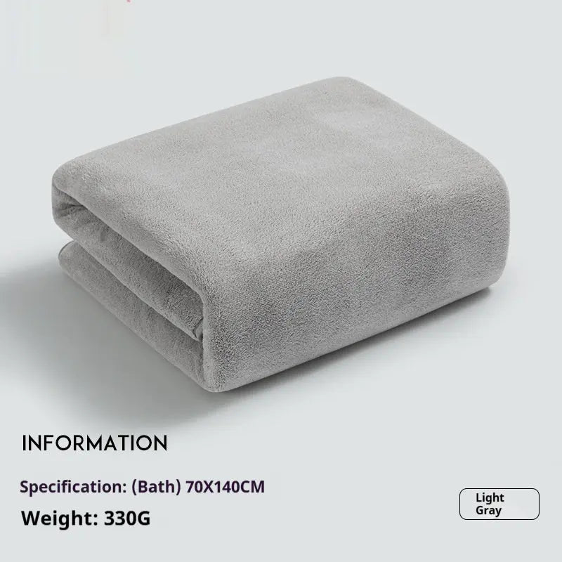 Serviette de Bain Ultra Douce Sans Gaze Sans Peluches Description: - BMYANY