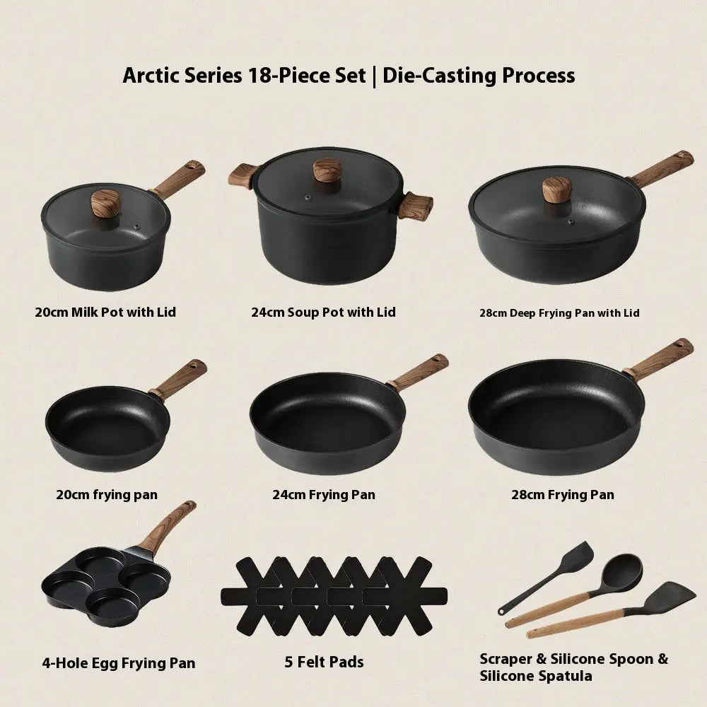 Set de Poêles Antiadhésives Induction - BMYANY