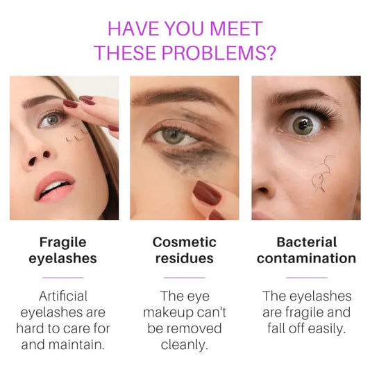 Shampoing pour cils, dégraissant doux pour les yeux - BMYANY