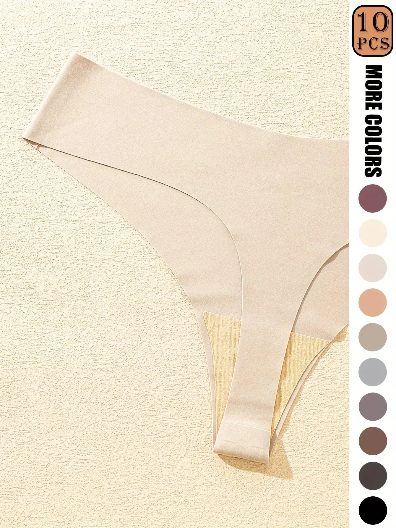 Strings Femme Sans Couture - Lot de 10 Pièces - BMYANY