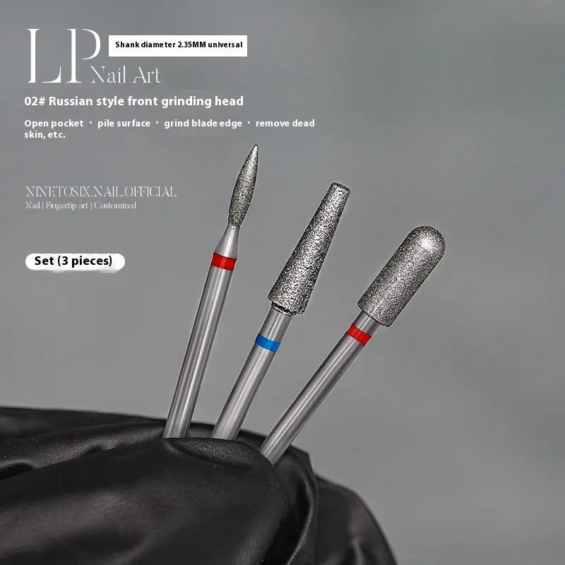 TĂȘtes de Ponçage Diamant Manucure Professionnelle - Set Complet - BMYANY