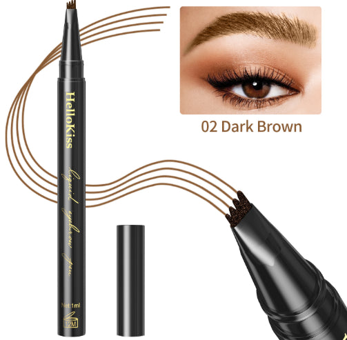 Crayon à Sourcils 4 Pointes Ultra Fin Waterproof Longue Tenue - BMYANY