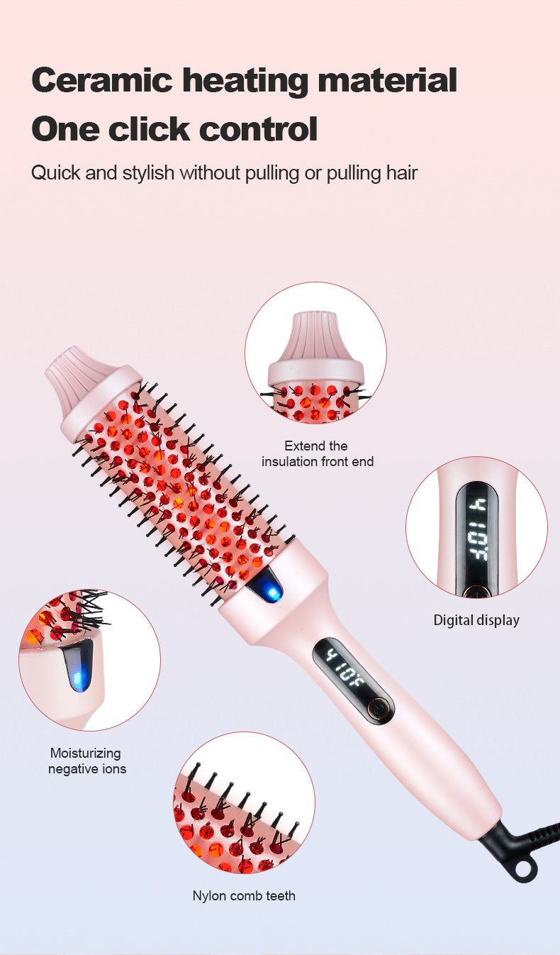 Straight Comb Portable Household Electric Hair Curlers