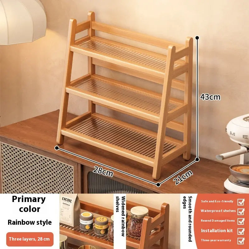 Étagère Rangement Service à Thé Tasses Bureau Table - BMYANY