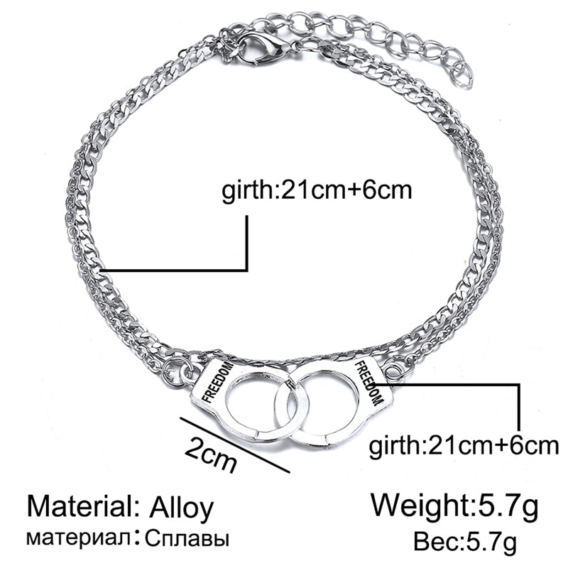 Bracelet de cheville style bohème pour femme