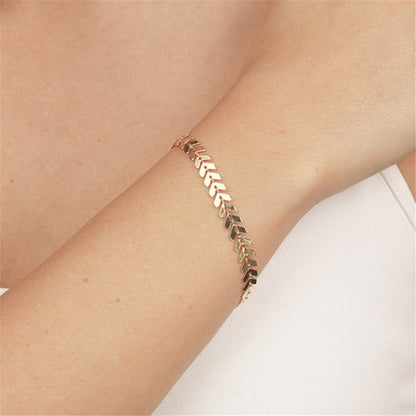 Bracelet de cheville style bohème pour femme