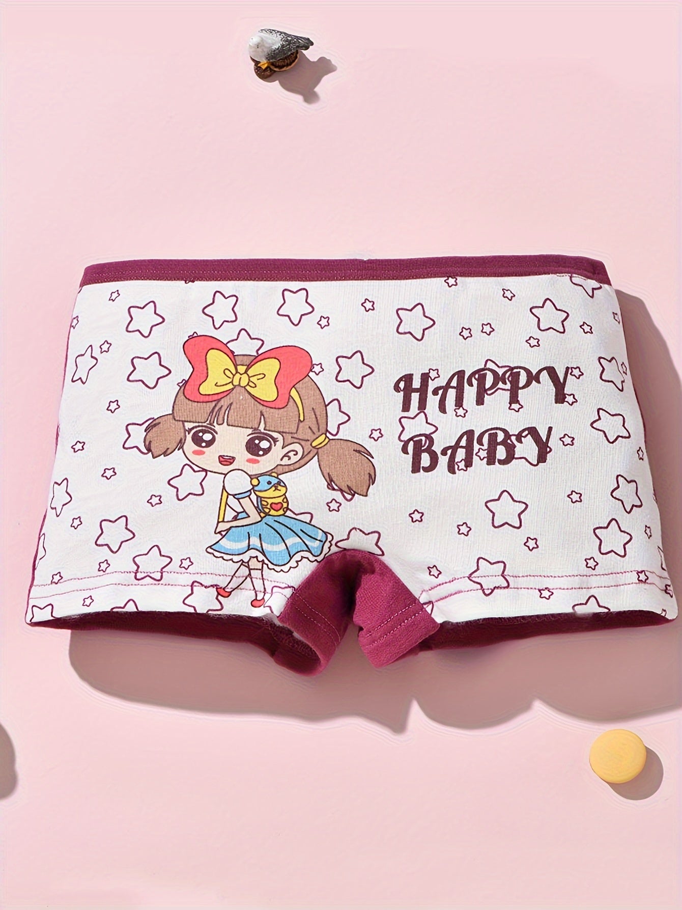 Cartoon Girls' Panties - Pack of 12