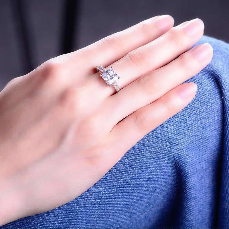 Bagues  plaqué or blanc