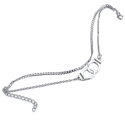 Bracelet de cheville style bohème pour femme