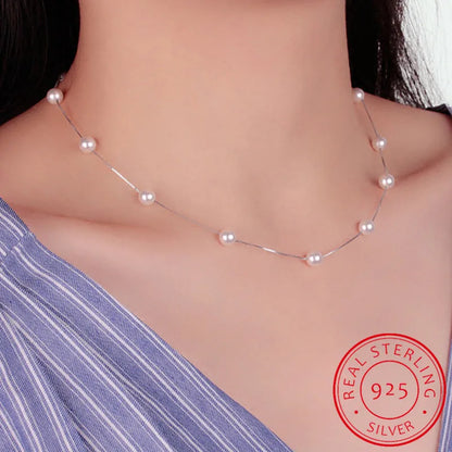 Collier ras du cou en argent