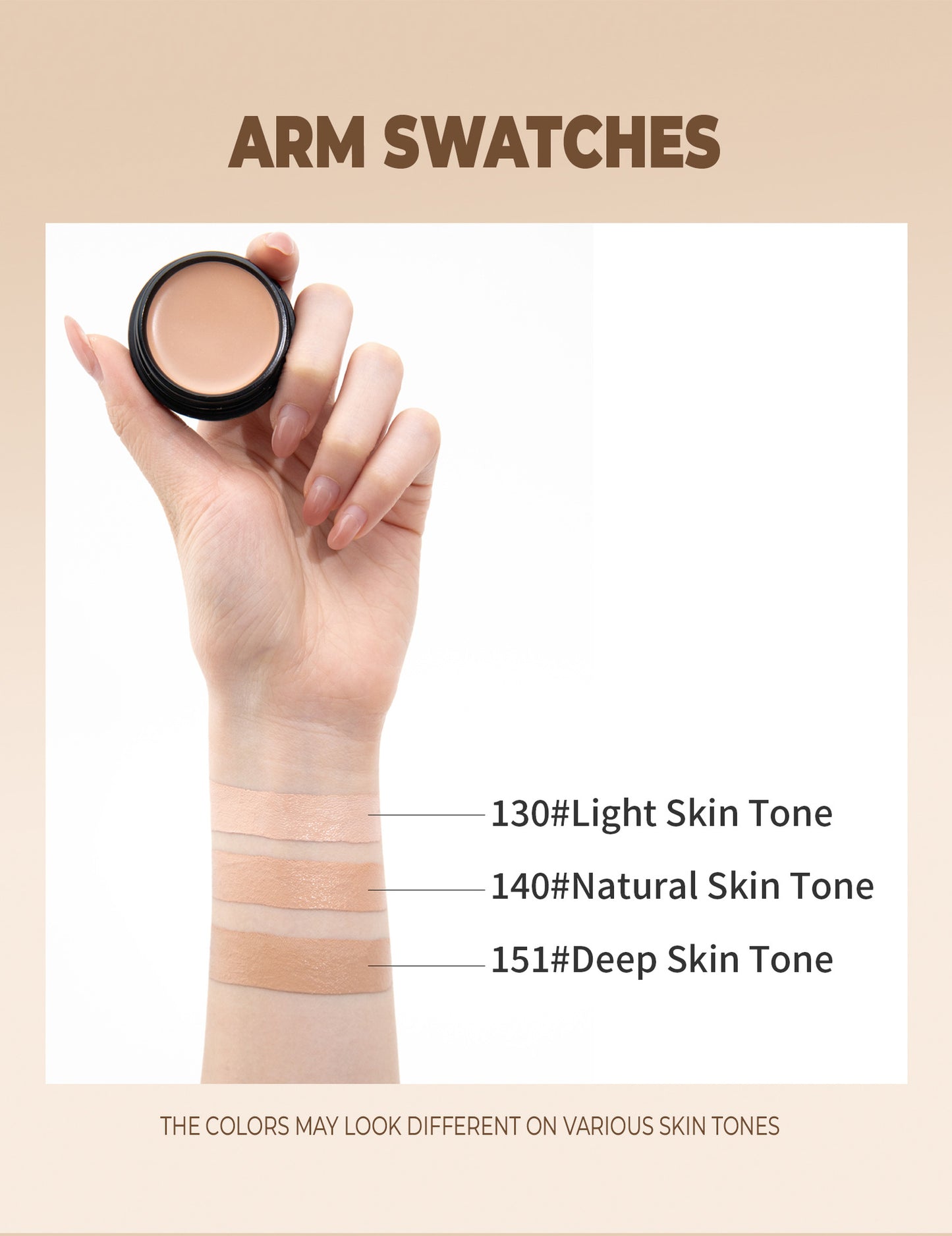 Concealer Cover Tattoo Spots Acne Marks Dark Circles Invisible Pores