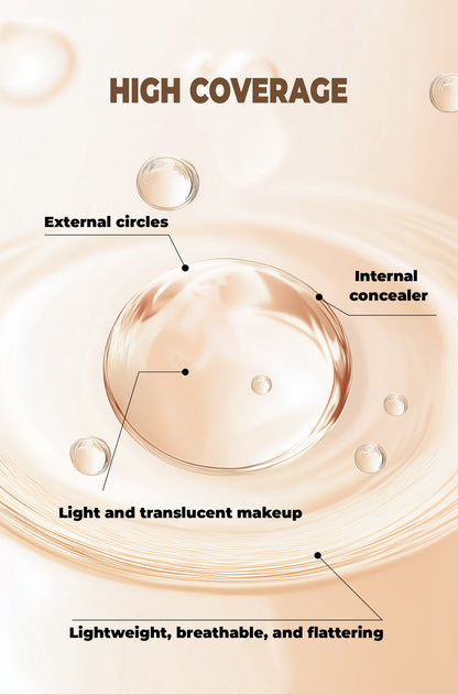 Concealer Cover Tattoo Spots Acne Marks Dark Circles Invisible Pores
