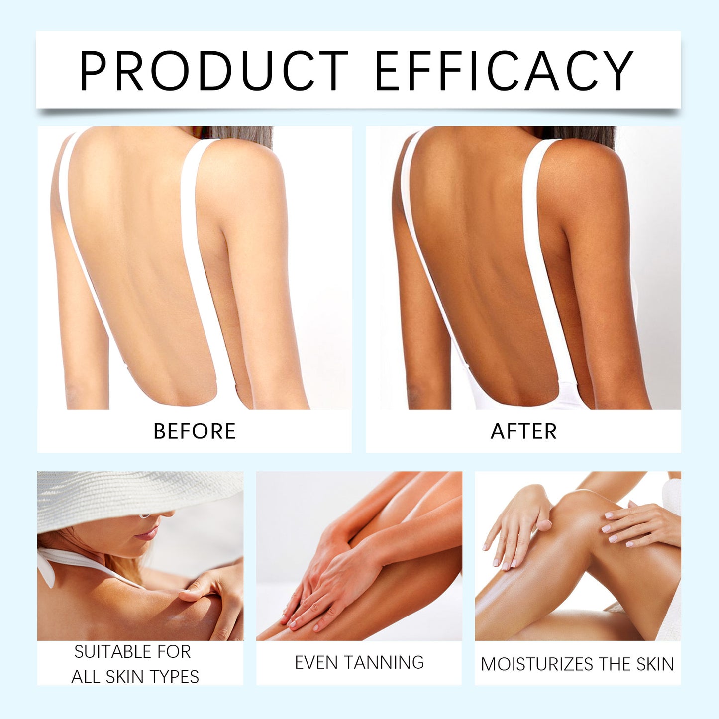 Help Black Body Cream Formule douce Sans soleil