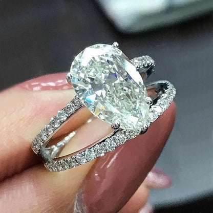 Bague OR Blanc Femme - BMYANY