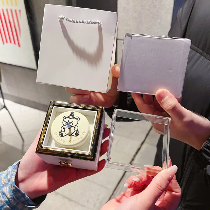 Boîte à Bague Surprise Flip Box - Écrin Cadeau Céramique Original - BMYANY