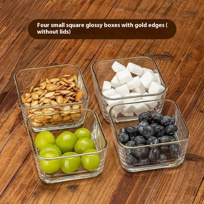 Boîte à Fruits Secs en Bois Massif - BMYANY