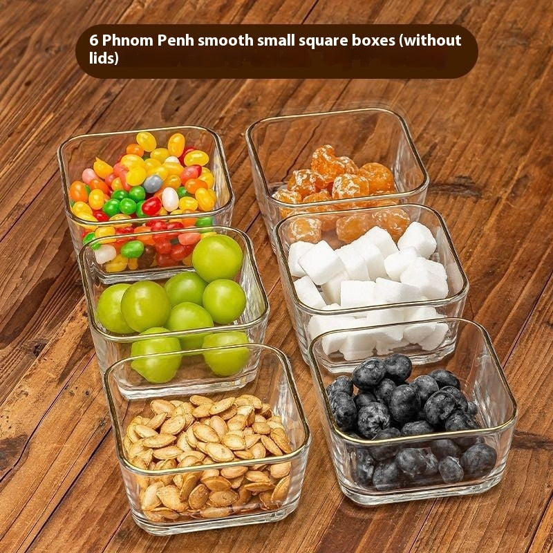 Boîte à Fruits Secs en Bois Massif - BMYANY