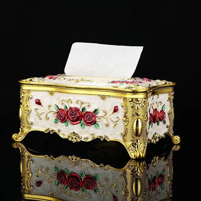 Boîte à Mouchoirs Rétro Luxe Élégant pour Maison - BMYANY