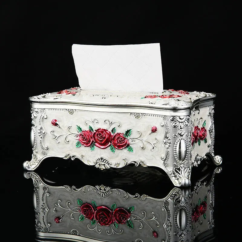 Boîte à Mouchoirs Rétro Luxe Élégant pour Maison - BMYANY