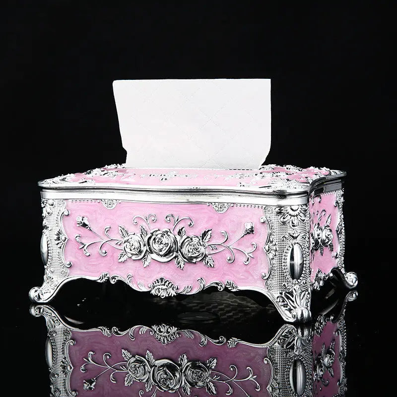 Boîte à Mouchoirs Rétro Luxe Élégant pour Maison - BMYANY